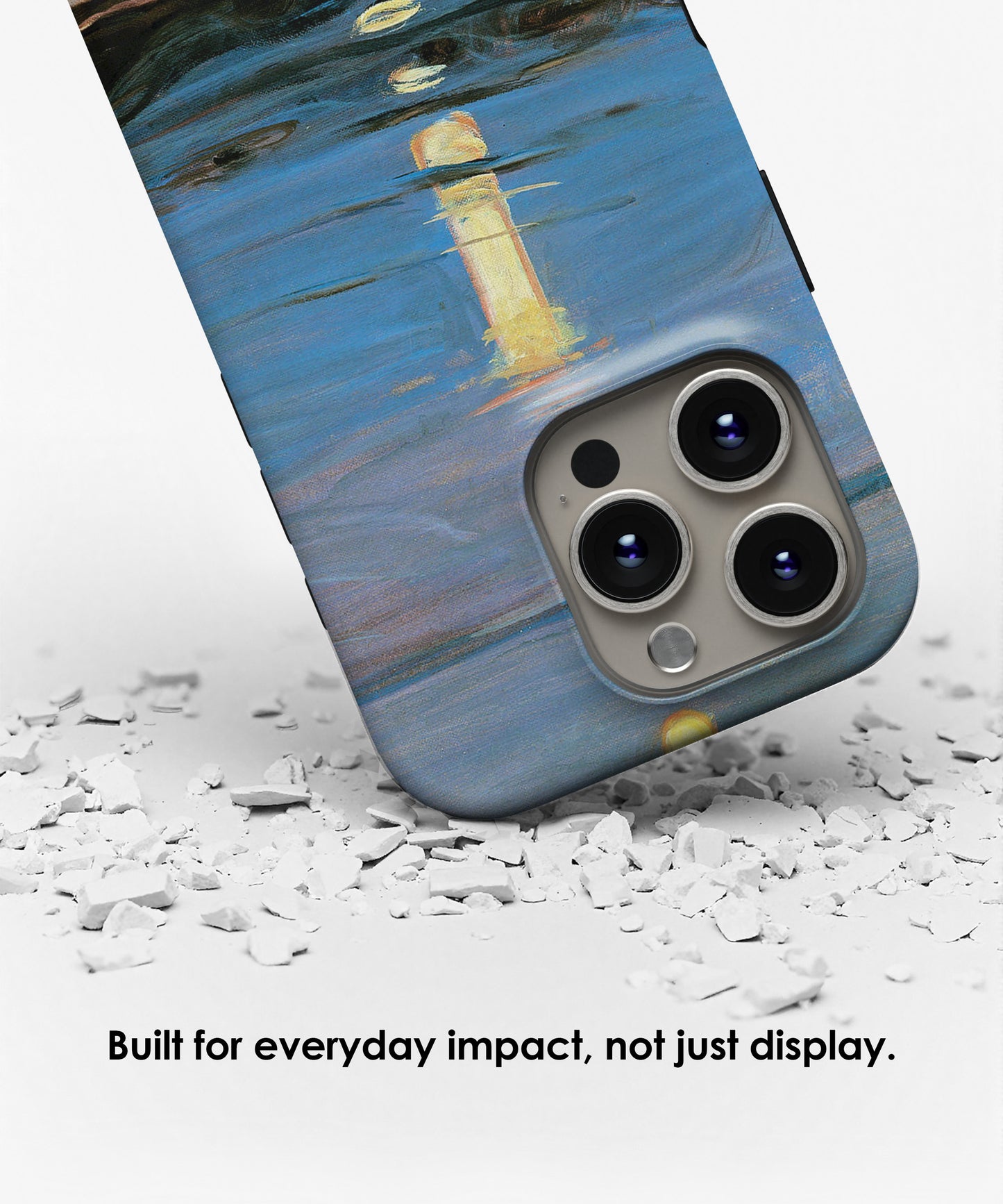 Summer Night on the Beach by Edvard Munch MagSafe iPhone Case