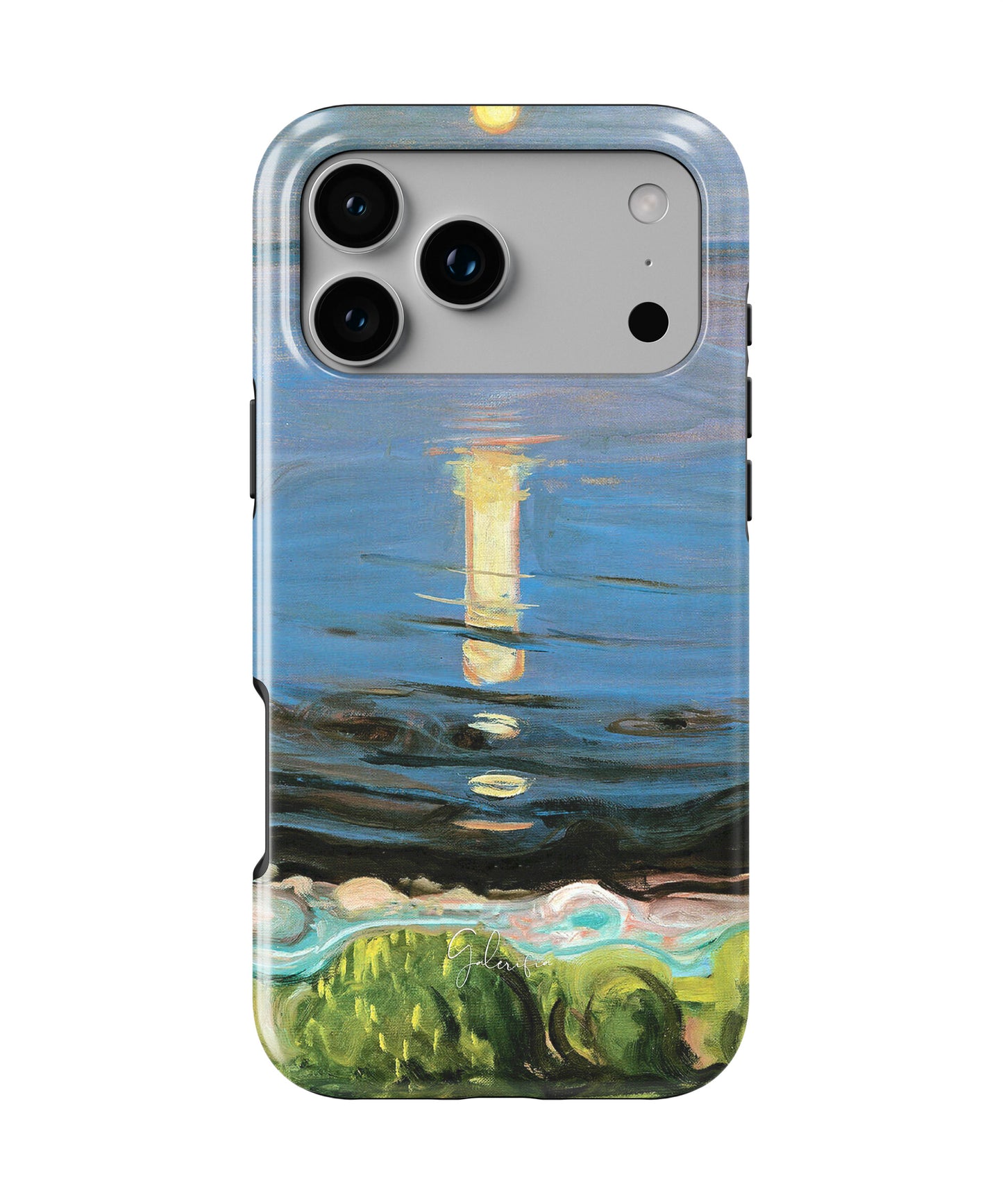 Summer Night on the Beach by Edvard Munch MagSafe iPhone Case