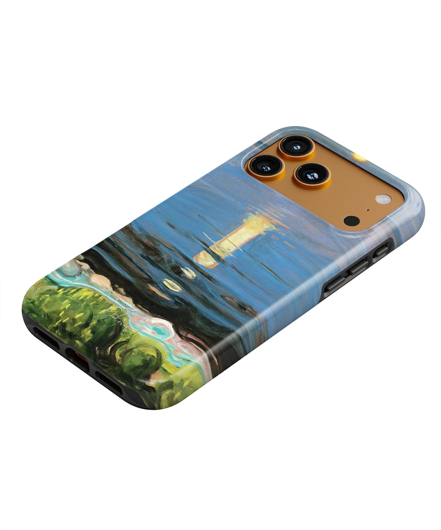 Summer Night on the Beach by Edvard Munch MagSafe iPhone Case