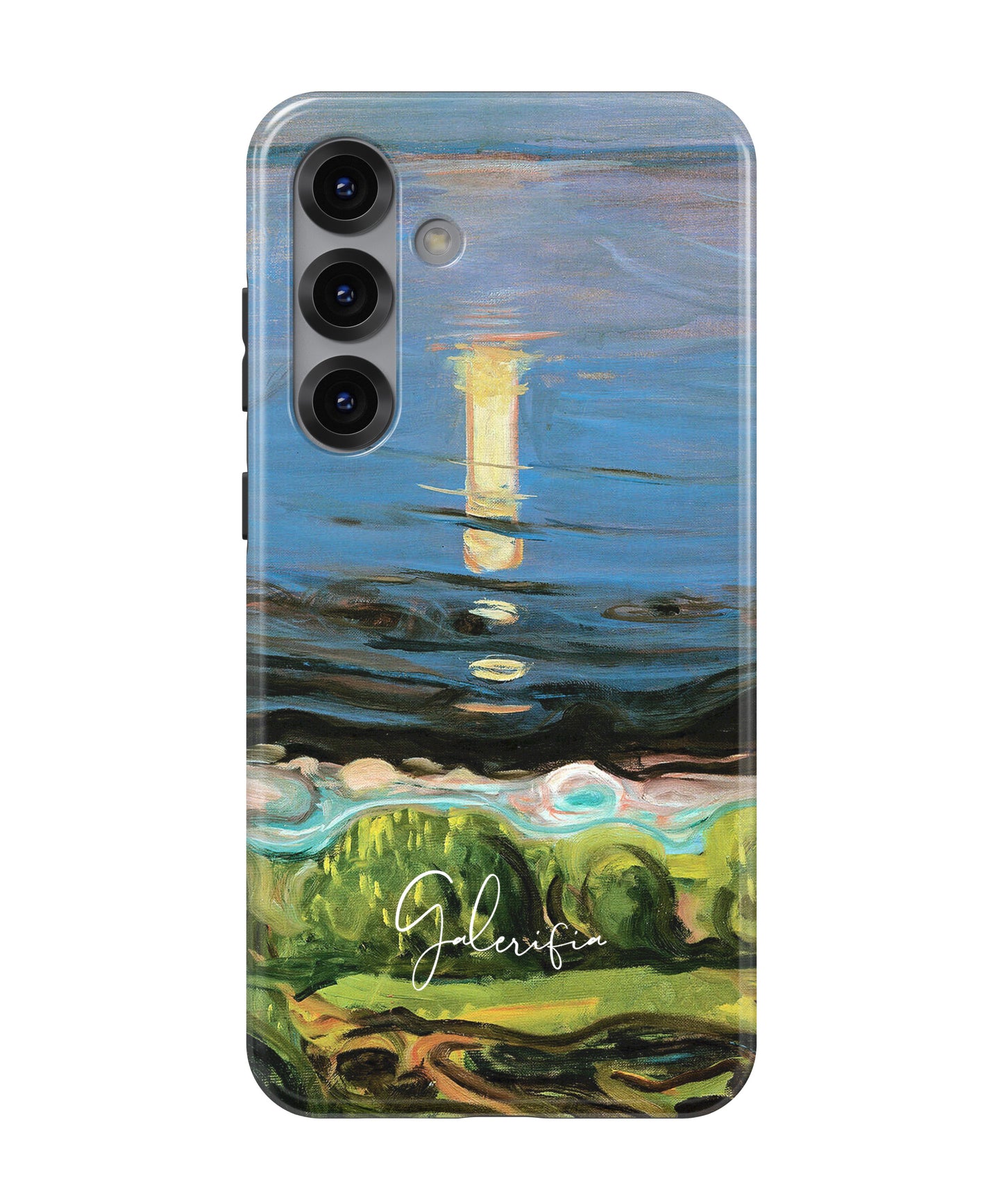 Summer Night on the Beach by Edvard Munch Samsung Galaxy Case