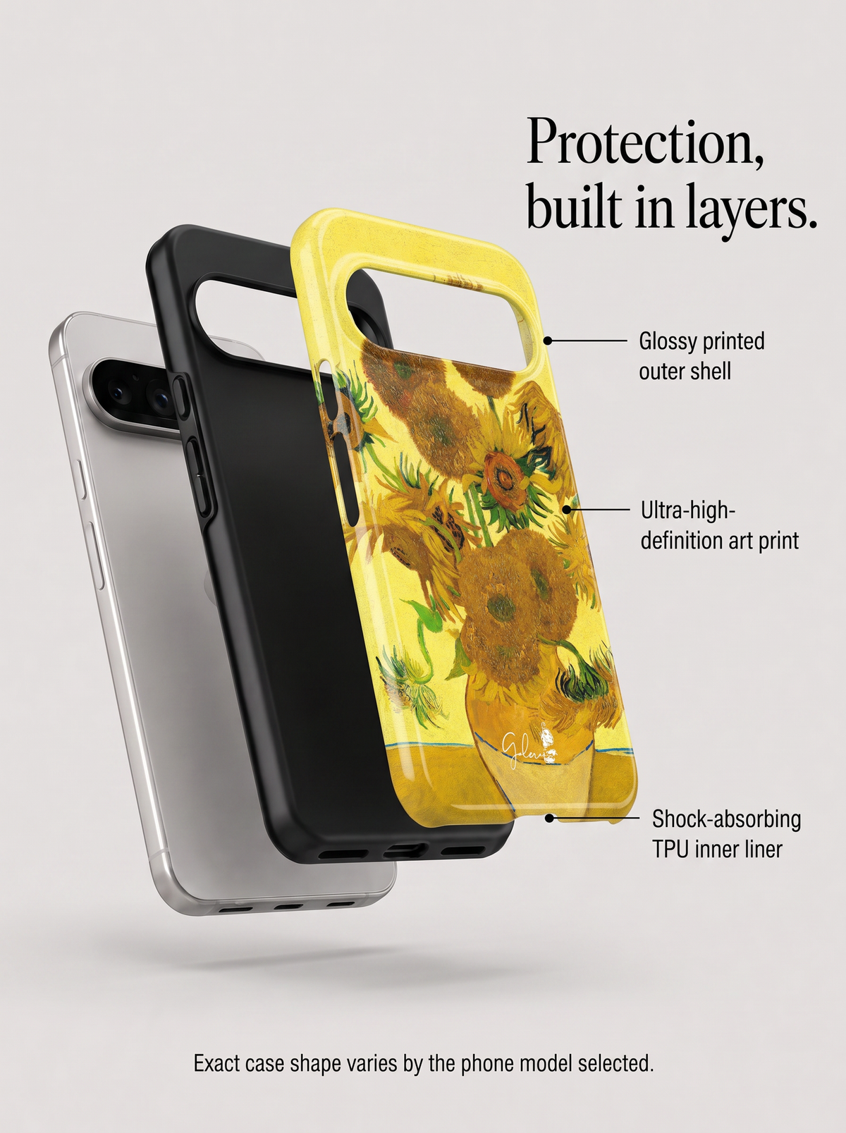 Sunflowers by Vincent van Gogh Google Pixel Case