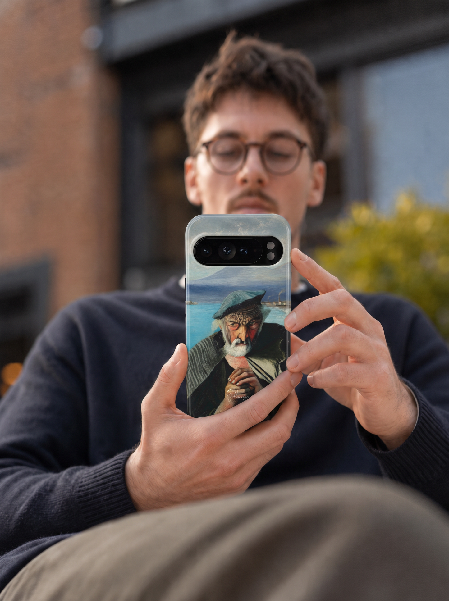 The Old Fisherman by Tivadar Csontváry Kosztka Google Pixel Case