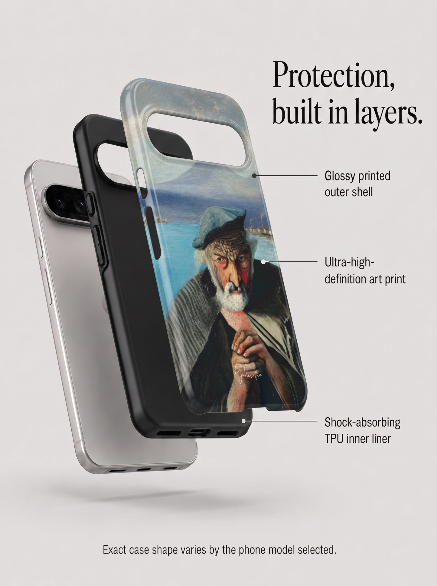 The Old Fisherman by Tivadar Csontváry Kosztka Google Pixel Case