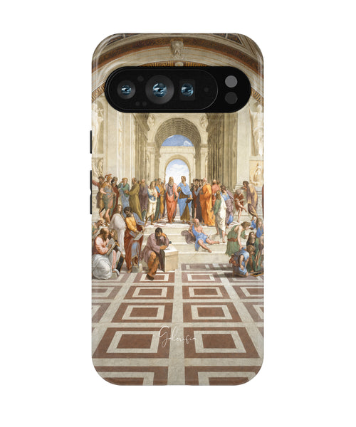 The School of Athens by Raphael Google Pixel Case