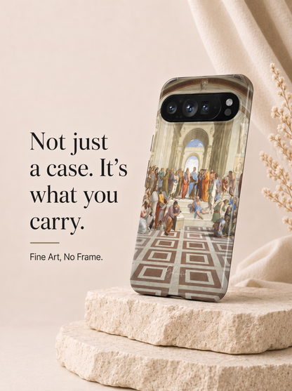 The School of Athens by Raphael Google Pixel Case