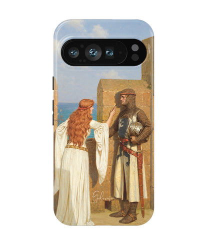 The Shadow by Edmund Blair Leighton Google Pixel Case