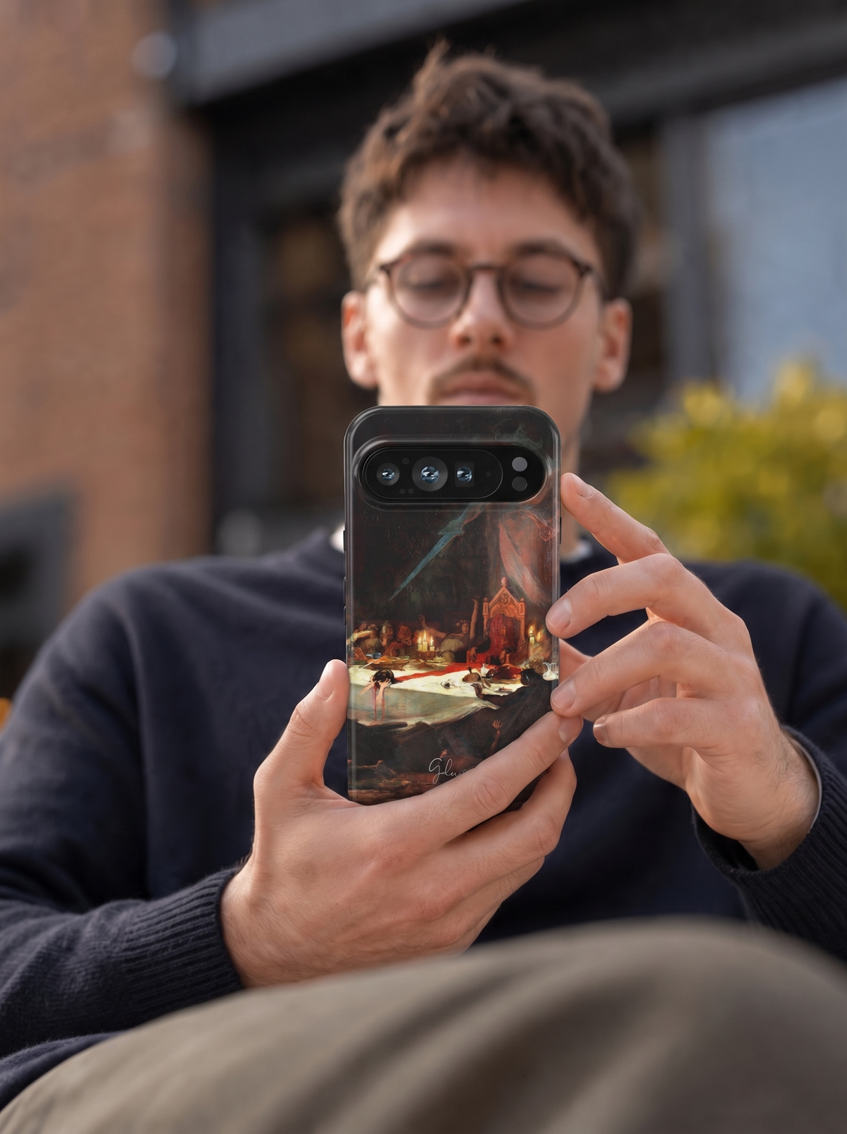 The Black Mass by Martin van Maële Google Pixel Case