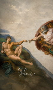 The Creation of Adam by Michelangelo