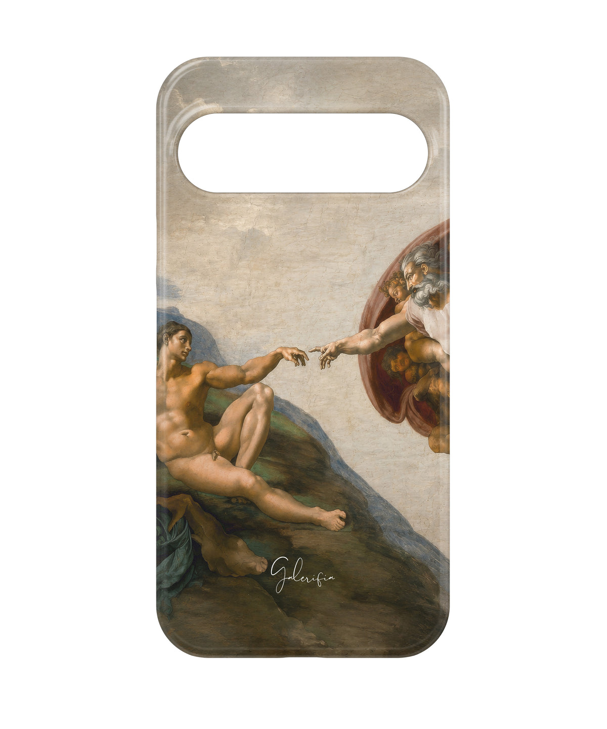 The Creation of Adam by Michelangelo Google Pixel Case