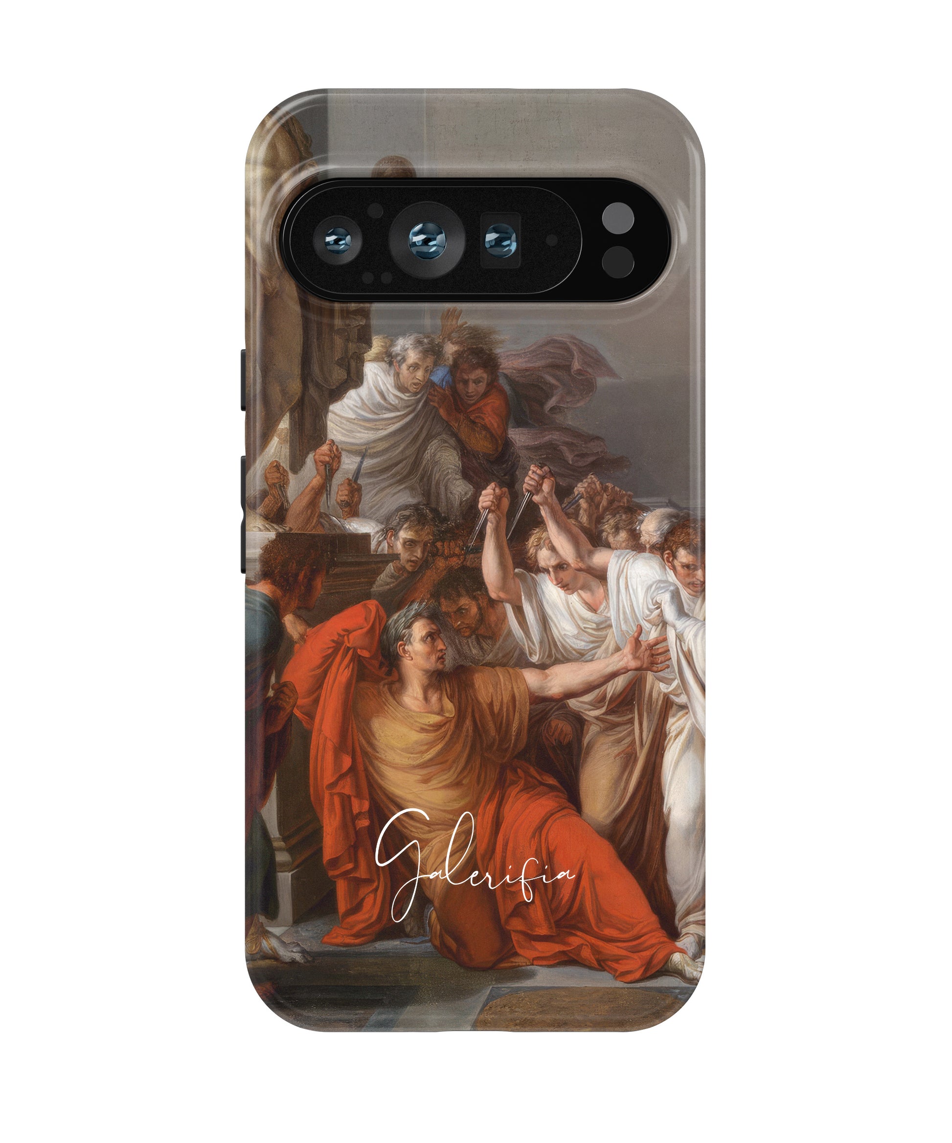 The Death of Julius Caesar by Vincenzo Camuccini printed on a tough Google Pixel phone case front view