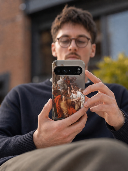 The Death of Julius Caesar by Vincenzo Camuccini Google Pixel Case