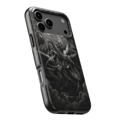 The Fall of the Rebel Angels by Gustave Doré MagSafe iPhone Case