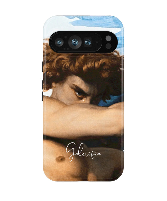 The Fallen Angel by Alexandre Cabanel printed on a tough Google Pixel phone case front view