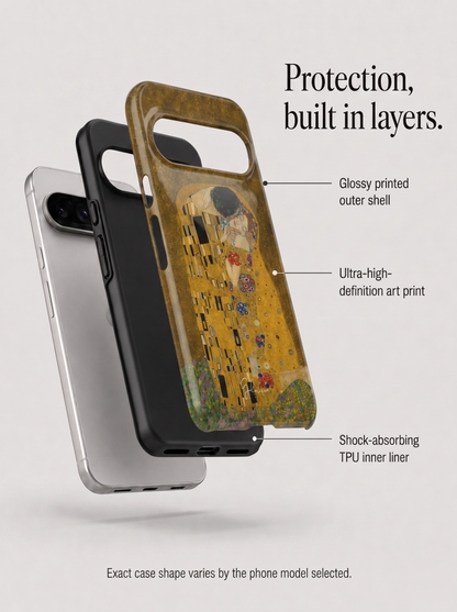 The Kiss by Gustav Klimt Google Pixel Case