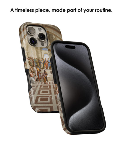 The School of Athens by Raphael iPhone Case