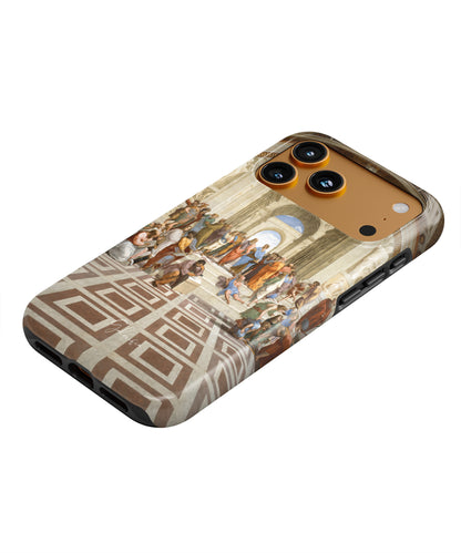 The School of Athens by Raphael iPhone Case