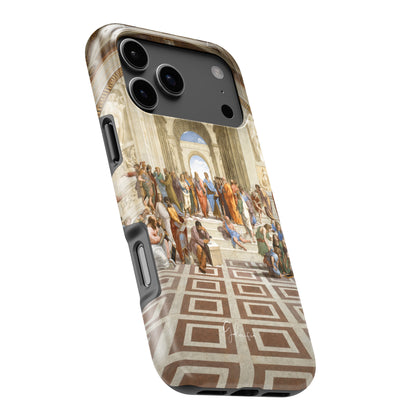 The School of Athens by Raphael iPhone Case