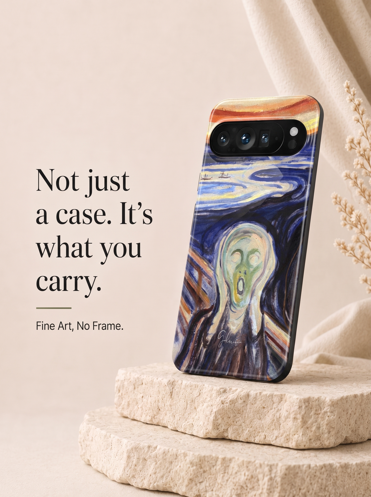 The Scream by Edvard Munch Google Pixel Case