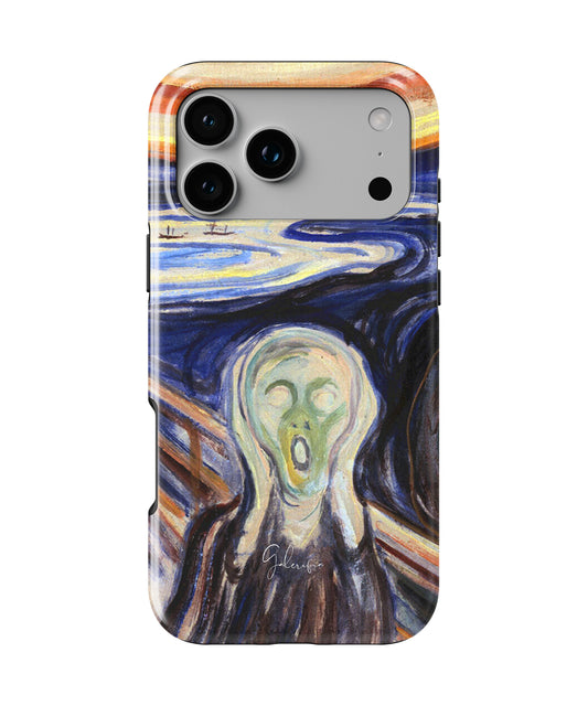 The Scream by Edvard Munch iPhone case p1