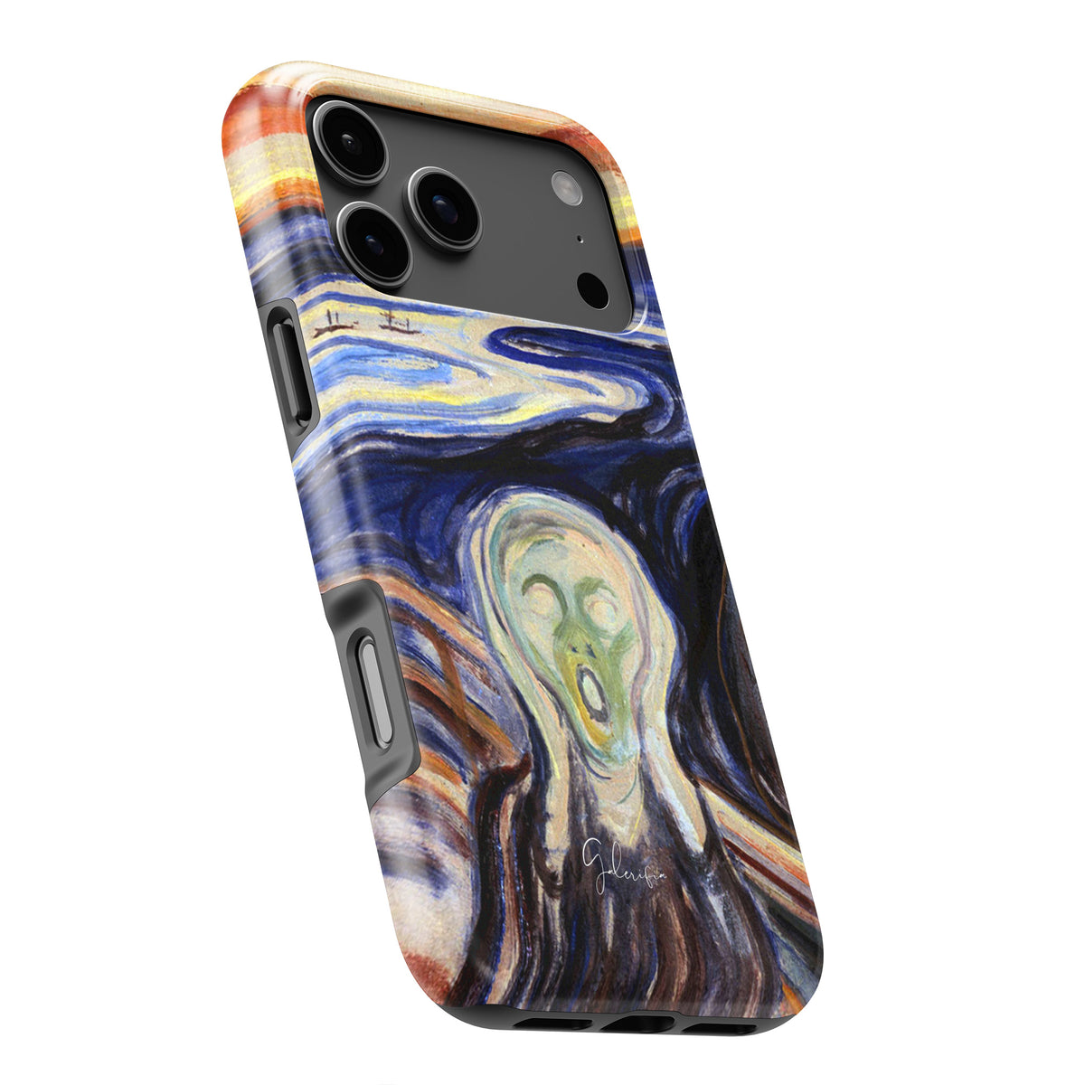 The Scream by Edvard Munch iPhone case p5
