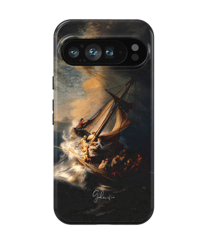 The Storm on the Sea of Galilee by Rembrandt van Rijn Google Pixel Case