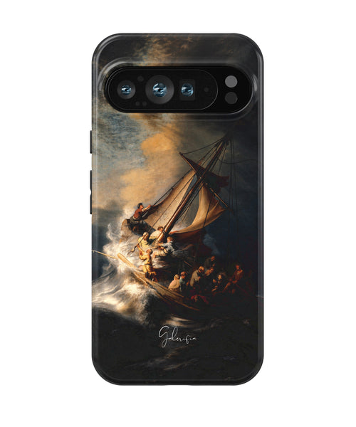 The Storm on the Sea of Galilee by Rembrandt van Rijn Google Pixel Case