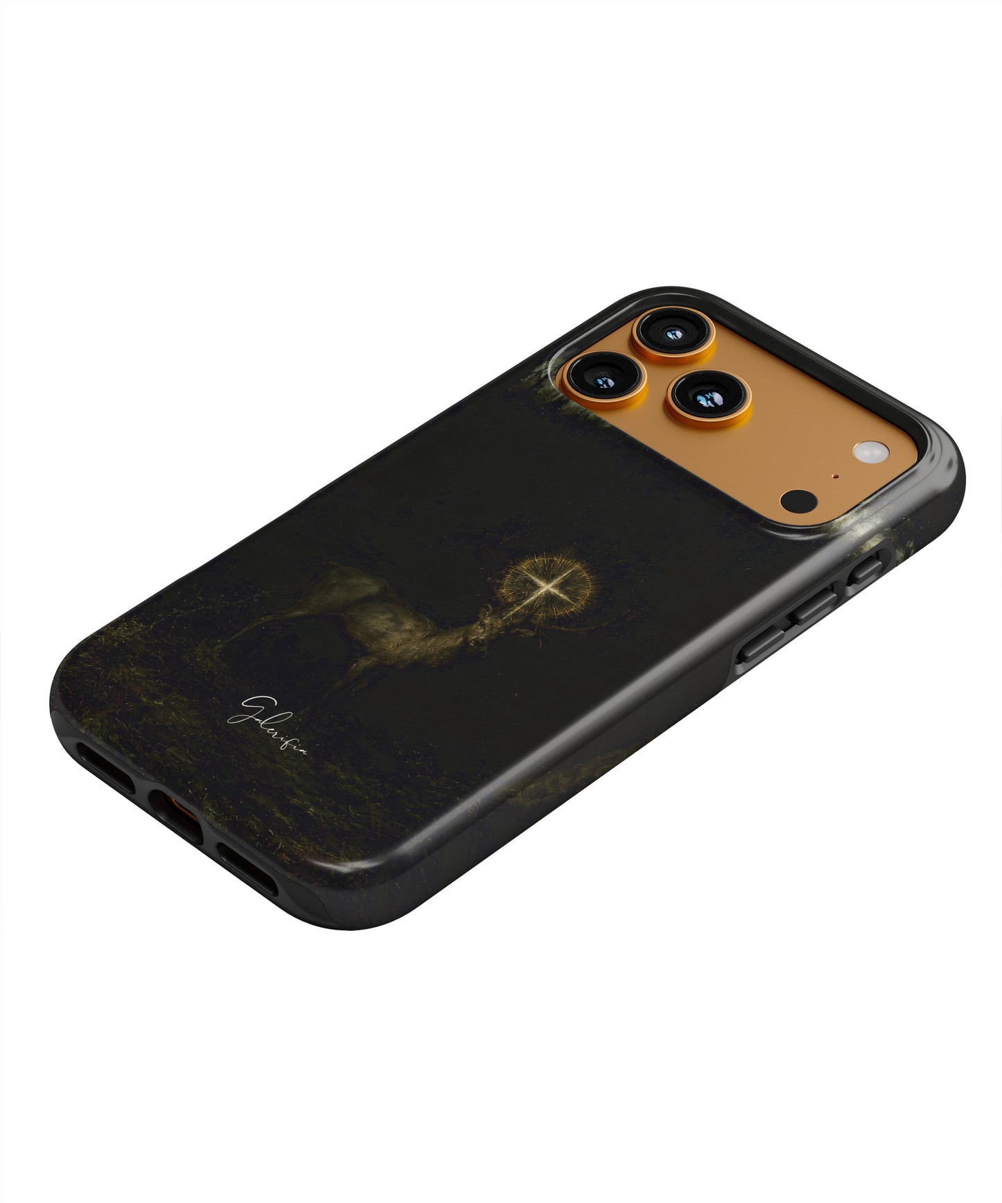 The Vision of Saint Hubert Inspired by Gustave Moreau MagSafe iPhone Case