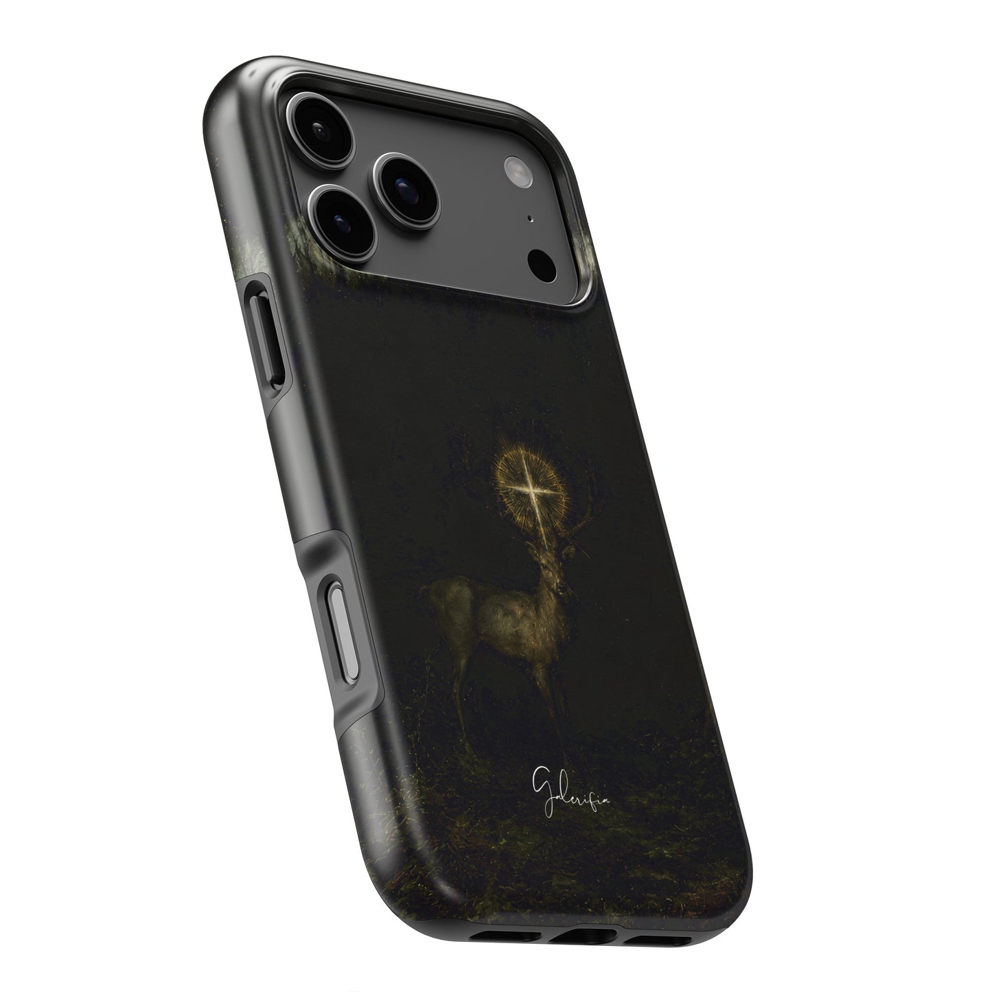 The Vision of Saint Hubert Inspired by Gustave Moreau MagSafe iPhone Case