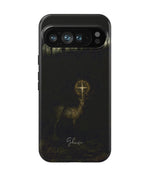 The Vision of Saint Hubert Inspired by Gustave Moreau Google Pixel Case