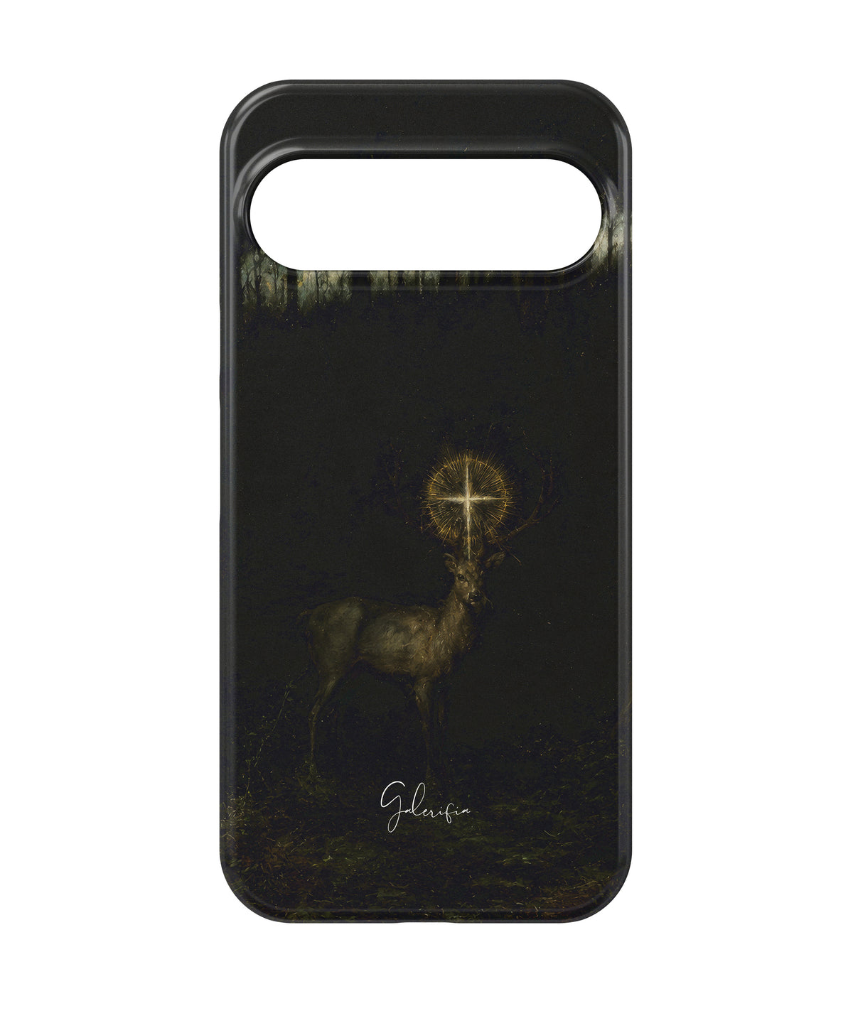The Vision of Saint Hubert Inspired by Gustave Moreau Google Pixel Case