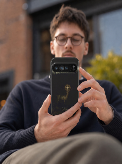 The Vision of Saint Hubert Inspired by Gustave Moreau Google Pixel Case