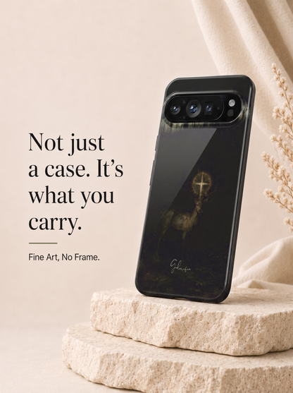 The Vision of Saint Hubert Inspired by Gustave Moreau Google Pixel Case