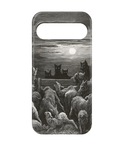 The Wolves and The Sheep by Gustave Doré Google Pixel Case