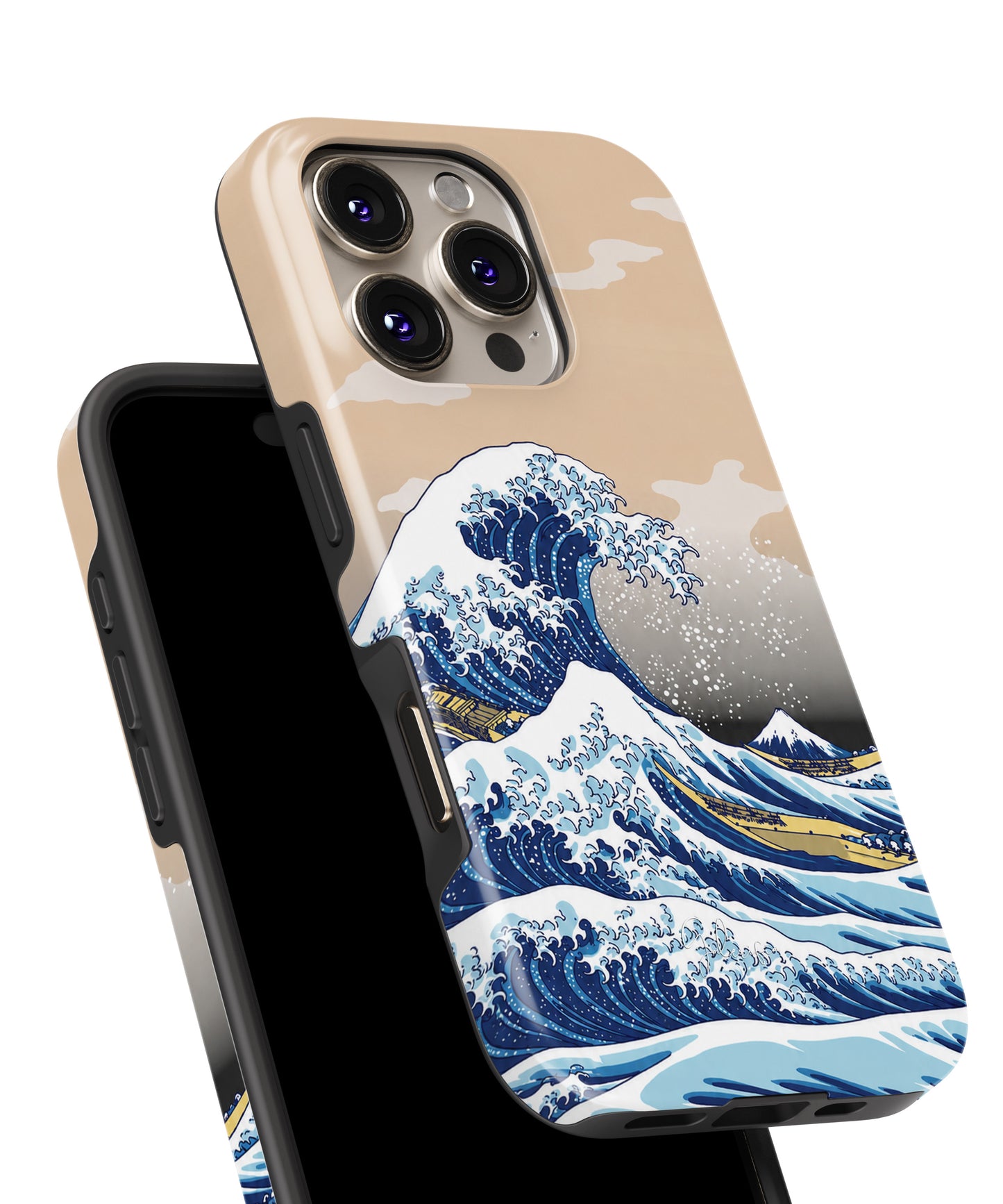 Under the Wave off Kanagawa by Katsushika Hokusai iPhone Case