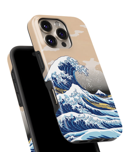 Under the Wave off Kanagawa by Katsushika Hokusai iPhone Case