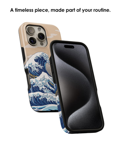 Under the Wave off Kanagawa by Katsushika Hokusai iPhone Case