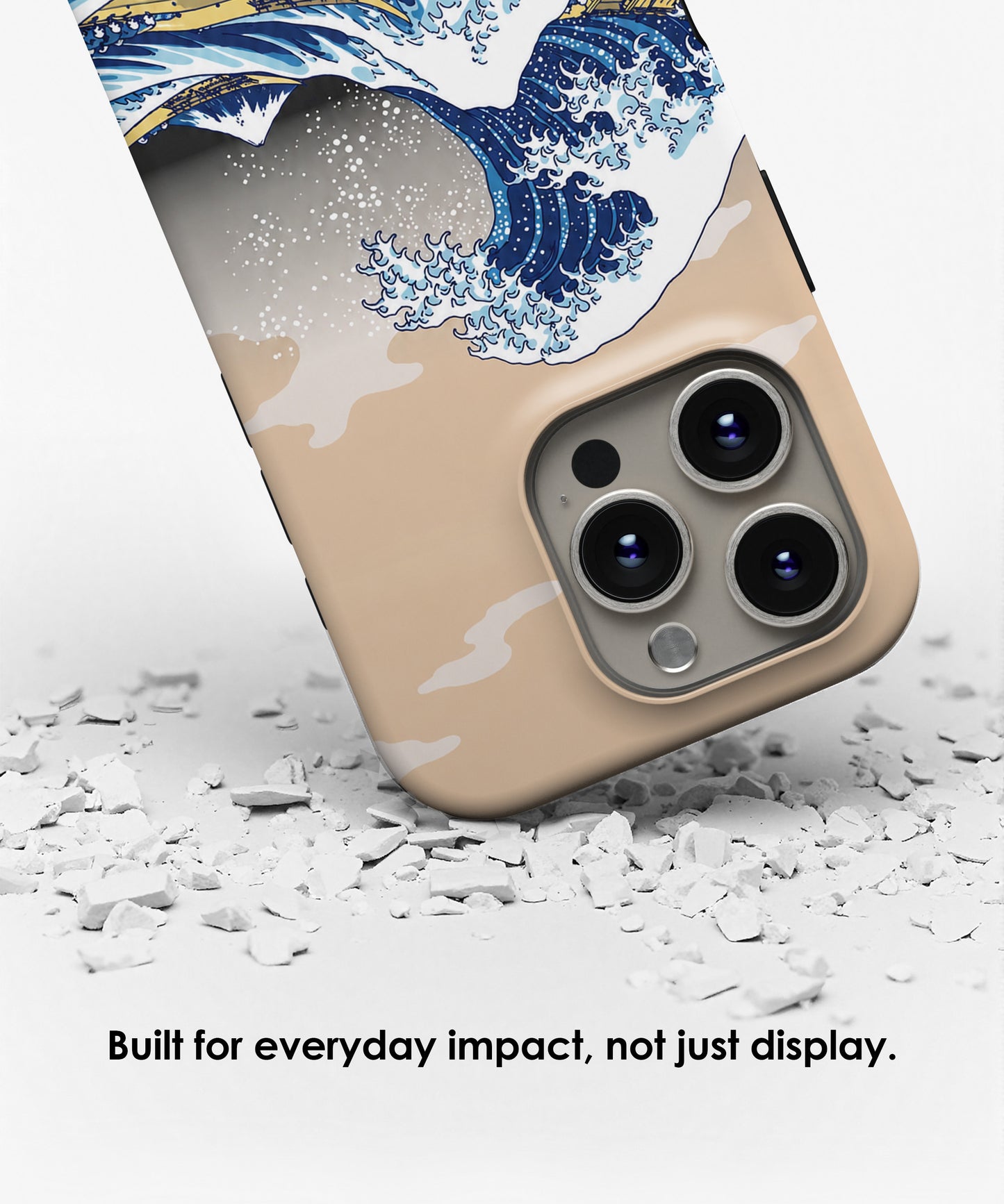Under the Wave off Kanagawa by Katsushika Hokusai iPhone Case