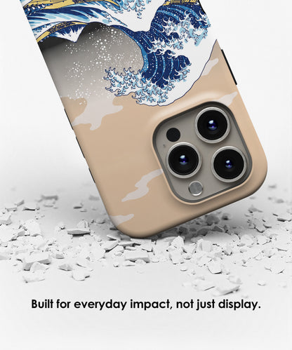 Under the Wave off Kanagawa by Katsushika Hokusai iPhone Case