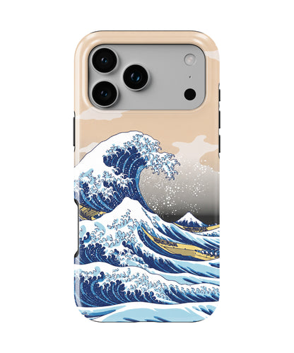 Under the Wave off Kanagawa by Katsushika Hokusai iPhone Case