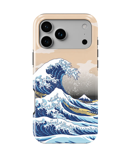 Under the Wave off Kanagawa by Katsushika Hokusai iPhone Case