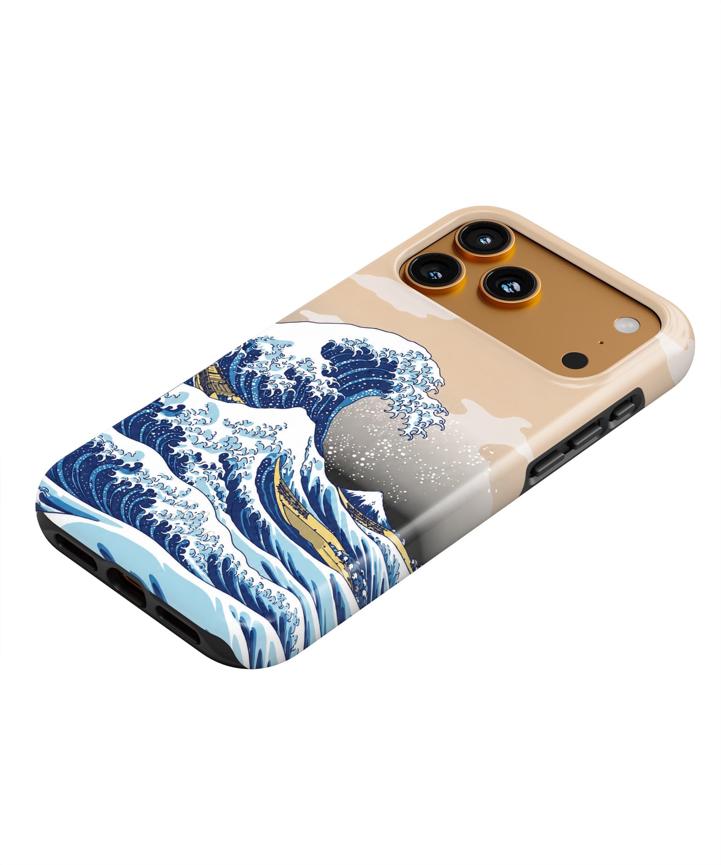 Under the Wave off Kanagawa by Katsushika Hokusai iPhone Case