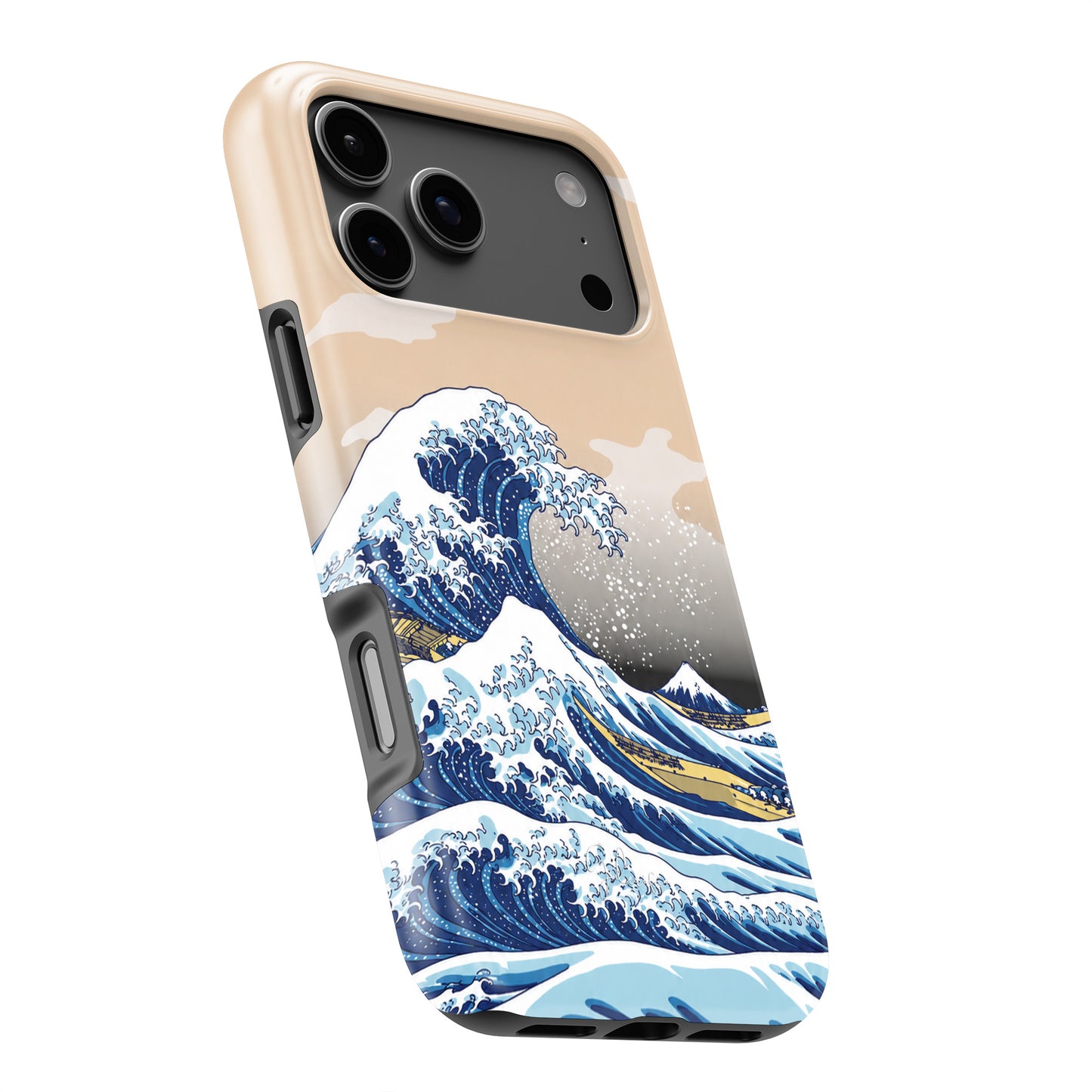 Under the Wave off Kanagawa by Katsushika Hokusai iPhone Case