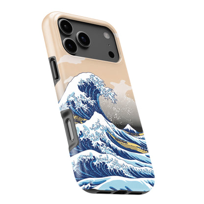 Under the Wave off Kanagawa by Katsushika Hokusai iPhone Case