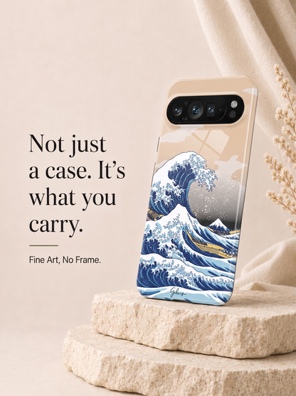 Under the Wave off Kanagawa by Katsushika Hokusai Google Pixel Case