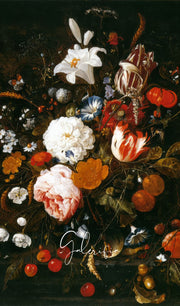 Vase of Flowers by Jan Davidsz. de Heem