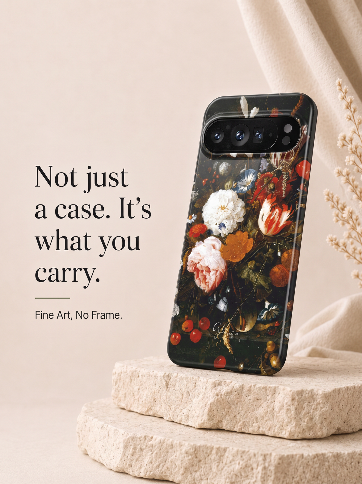 Vase of Flowers by Jan Davidsz de Heem Google Pixel Case