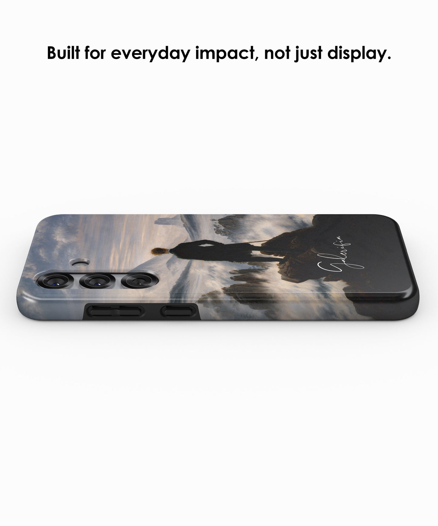 Wanderer above the Sea of Fog by Caspar David Friedrich Samsung Galaxy Case