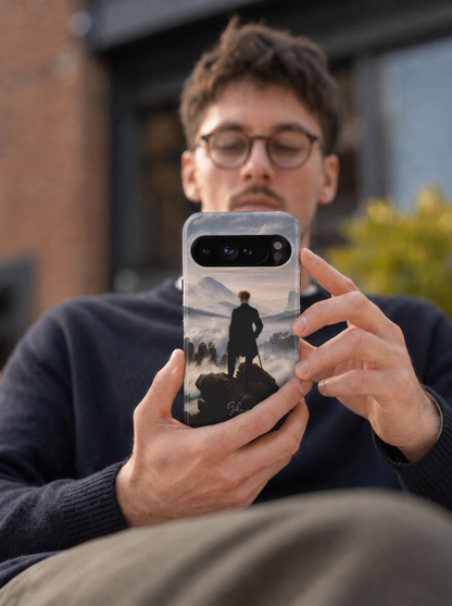 Wanderer above the Sea of Fog by Caspar David Friedrich Google Pixel Case