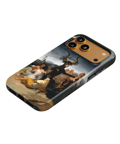 Witches' Sabbath by Francisco Goya MagSafe iPhone case p2