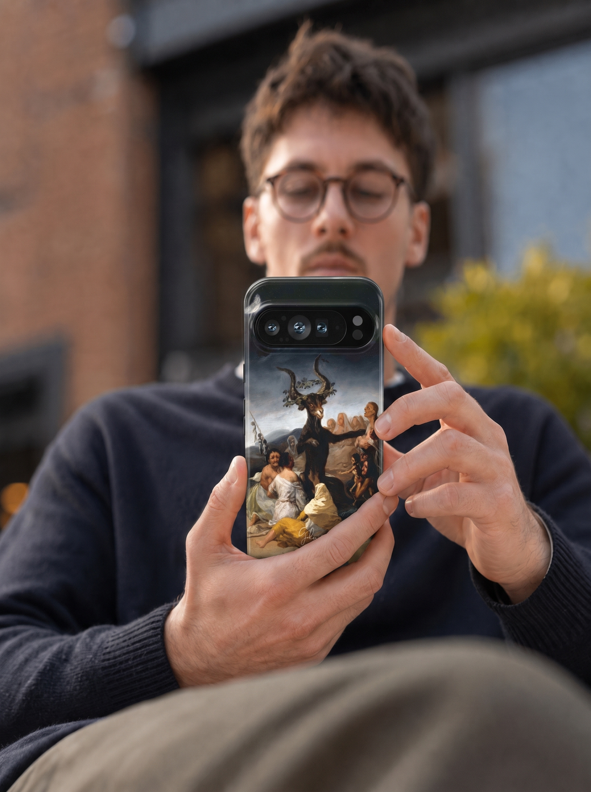 Witches' Sabbath by Francisco Goya Google Pixel Case